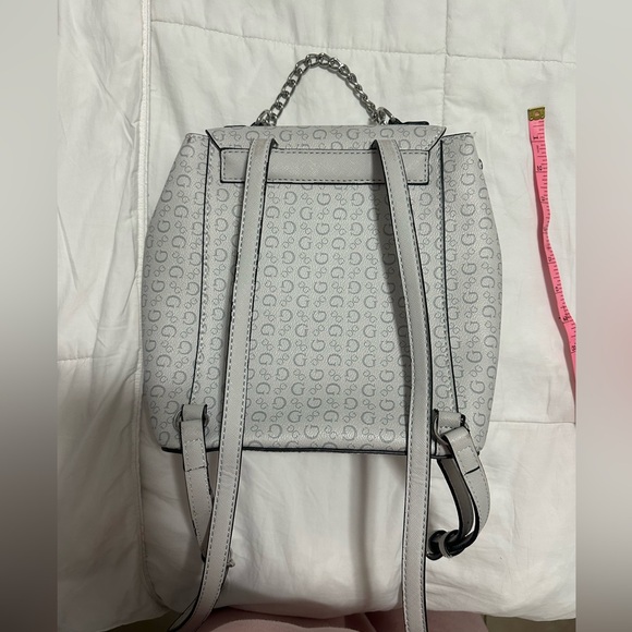 Gray Guess book bag - Picture 3 of 7